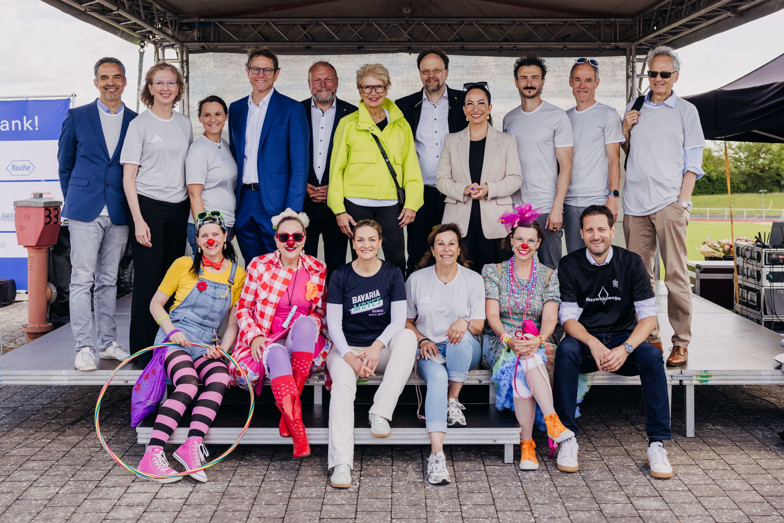 Aktionstag Startschuss Gaeste und Team